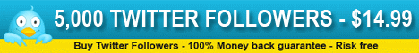 10,000 Followers for $24.99